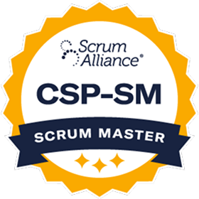 認定スクラムプロフェッショナル
                                    スクラムマスター®