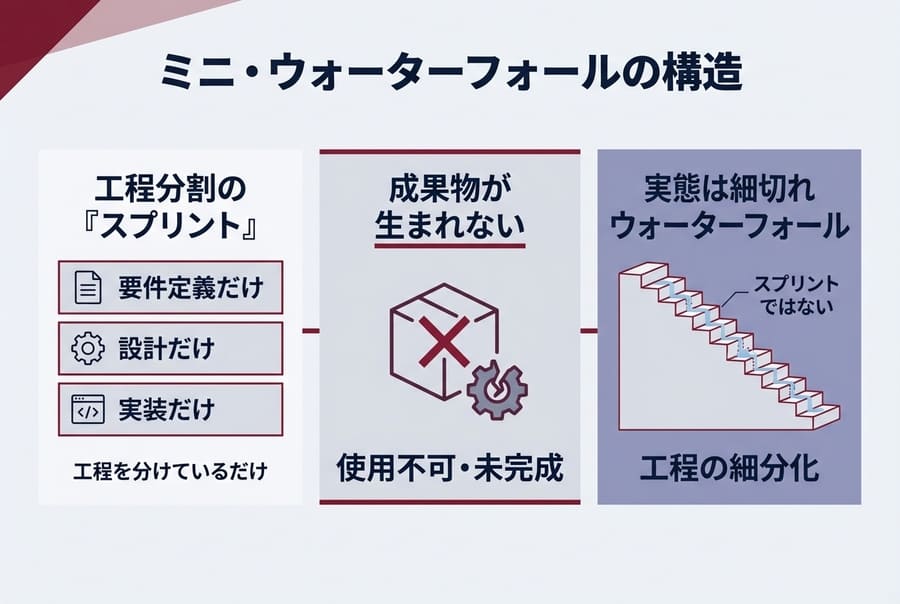 ミニ・ウォーターフォールの構造